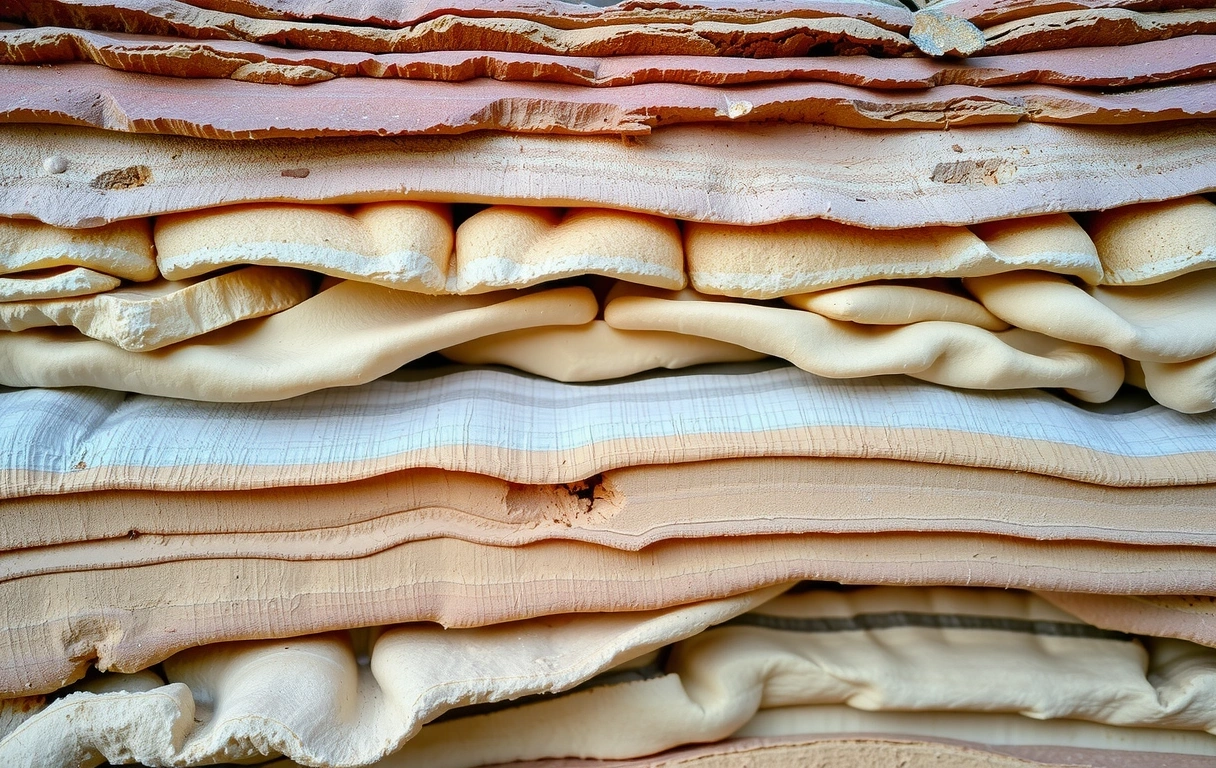 Geologische Schichtung als Metapher für Ernährungstiefe